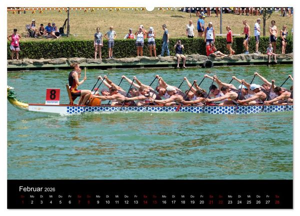 Produktbild: Drachenboot - MissionRome (Wandkalender 2026 DIN A2 quer), CALVENDO Monatskalender