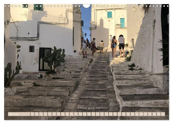 Produktbild: Ostuni - Apuliens wei&szlig;e Stadt (Wandkalender 2026 DIN A3 quer), CALVENDO Monatskalender