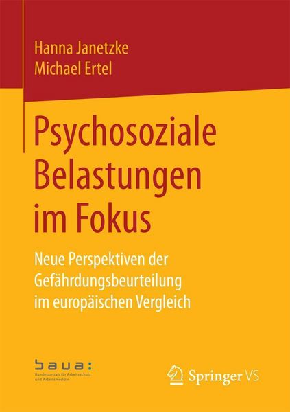 Produktbild: Psychosoziale Belastungen im Fokus