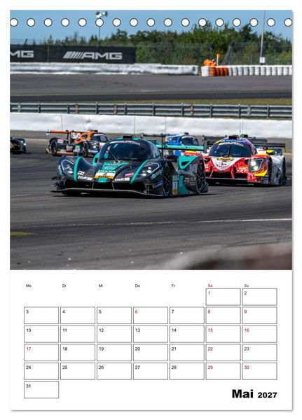 Produktbild: PROTOTYPE RACING am N&uuml;rburgring (Tischkalender 2027 DIN A5 hoch), CALVENDO Monatskalender