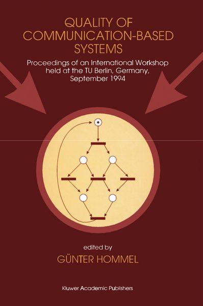 Produktbild: Quality of Communication-Based Systems