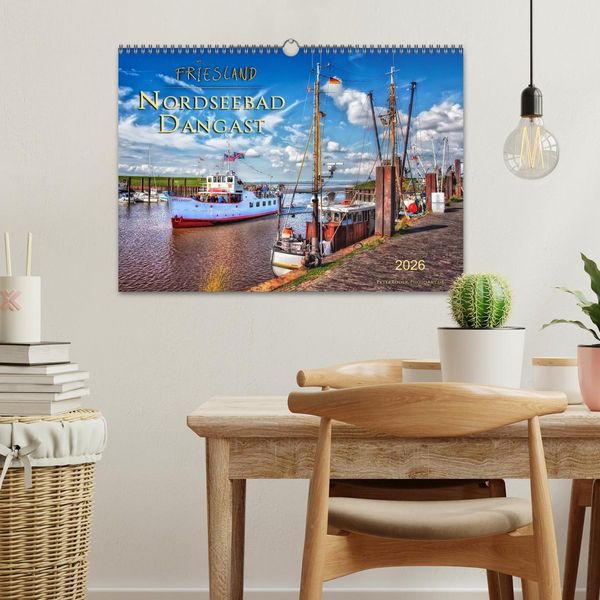 Produktbild: Friesland - Nordseebad Dangast (Wandkalender 2026 DIN A3 quer), CALVENDO Monatskalender