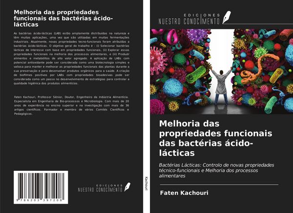 Produktbild: Melhoria das propriedades funcionais das bact&eacute;rias &aacute;cido-l&aacute;cticas