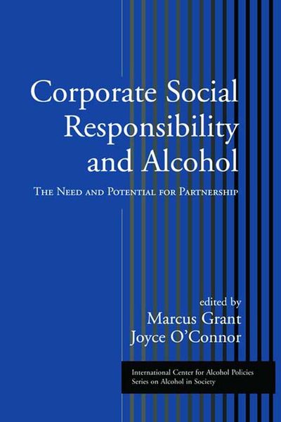 Produktbild: Corporate Social Responsibility and Alcohol