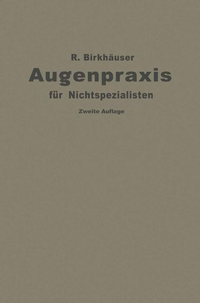 Produktbild: Augenpraxis f&uuml;r Nichtspezialisten
