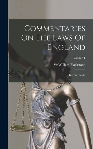 Produktbild: Commentaries On The Laws Of England