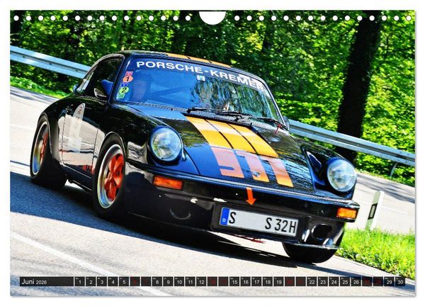 Produktbild: Porsche Oldtimer - EGGBERG KLASSIK - Der Berg ruft (Wandkalender 2026 DIN A4 quer), CALVENDO Monatskalender