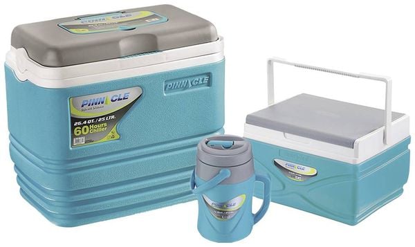 ZORN ZP 25L + 4,5L + 2,0L Combo Kühlbox Passiv Blau-Grau (matt) 25l