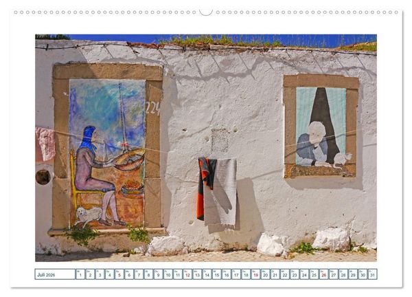 Produktbild: Portugal. Die Algarve zwischen Faro und Castro Marim (hochwertiger Premium Wandkalender 2026 DIN A2 quer), Kunstdruck in Hochglanz