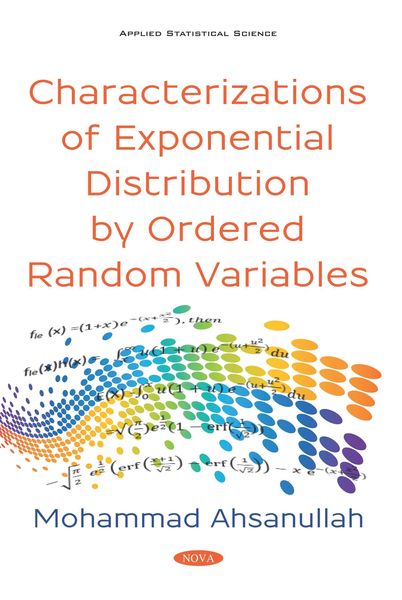 Produktbild: Characterizations of Exponential Distribution by Ordered Random Variables