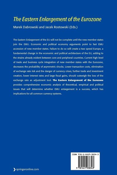 Produktbild: The Eastern Enlargement of the Eurozone