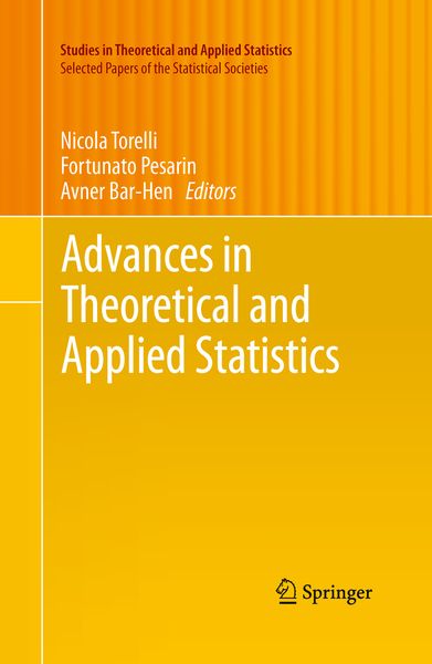 Produktbild: Advances in Theoretical and Applied Statistics