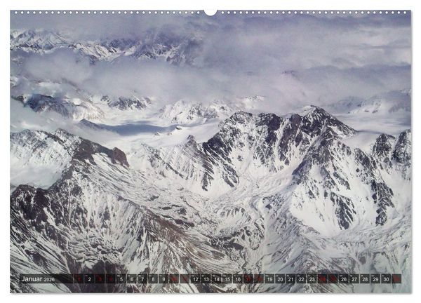Produktbild: Gebirge weltweit (Wandkalender 2026 DIN A2 quer), CALVENDO Monatskalender