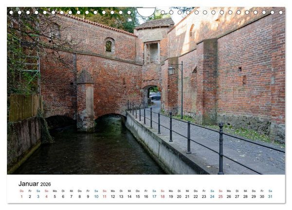 Produktbild: Memmingen - Ansichtssache (Wandkalender 2026 DIN A4 quer), CALVENDO Monatskalender