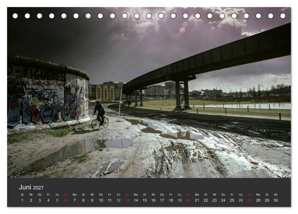 Produktbild: Berlin - der Fall der Mauer (Tischkalender 2027 DIN A5 quer), CALVENDO Monatskalender