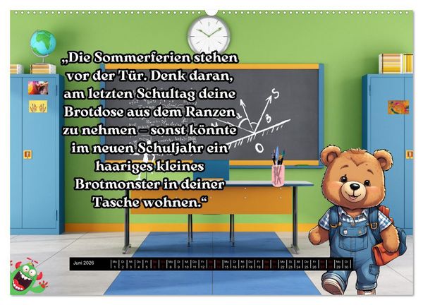 Produktbild: Flynn und seine aufregende Reise durch das Jahr (Wandkalender 2026 DIN A2 quer), CALVENDO Monatskalender