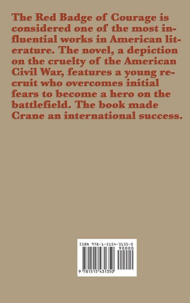 Produktbild: The Red Badge of Courage - A Classic Novel of War, Fear, and the Search for Courage