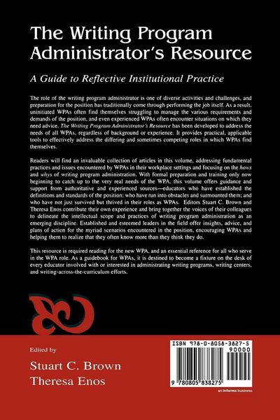 Produktbild: The Writing Program Administrator's Resource