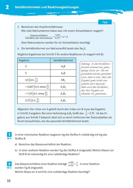 Produktbild: Klett 10-Minuten-Training Chemie - Rechnen in Chemie 7.-10. Klasse