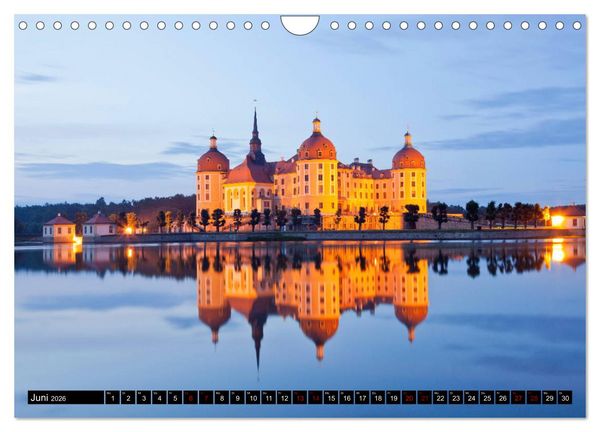 Produktbild: Ostdeutschand - die neuen Bundesl&auml;nder (Wandkalender 2026 DIN A4 quer), CALVENDO Monatskalender