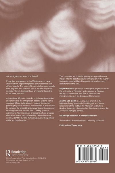 Produktbild: International Migration and Security