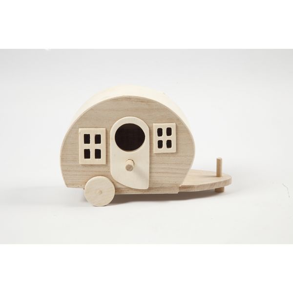 Produktbild: Creativ Company Campingwagen, Gr&ouml;&szlig;e 18x8x11 cm