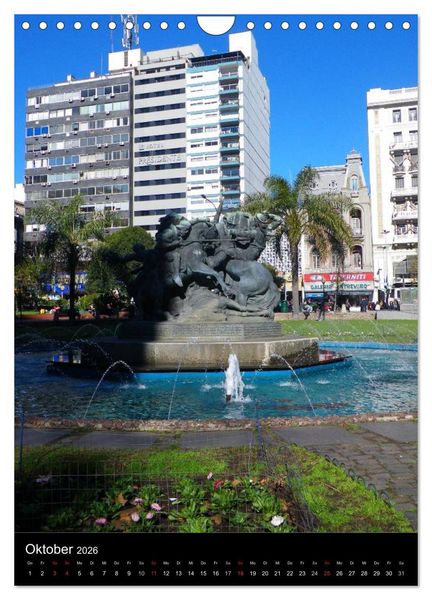 Produktbild: Winter in Montevideo (Wandkalender 2026 DIN A4 hoch), CALVENDO Monatskalender