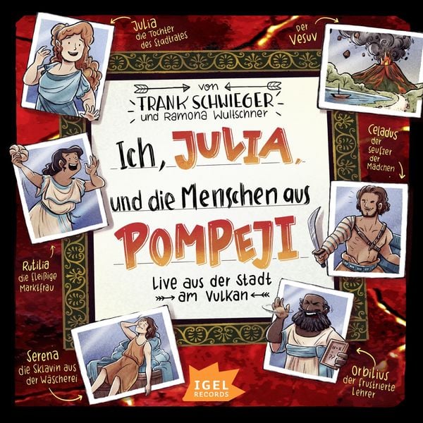 Produktbild: Ich, Julia, und die Menschen aus Pompeji