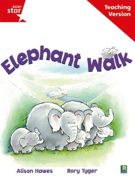 Produktbild: Rigby Star Guided Reading Red Level: Elephant Walk Teaching Version