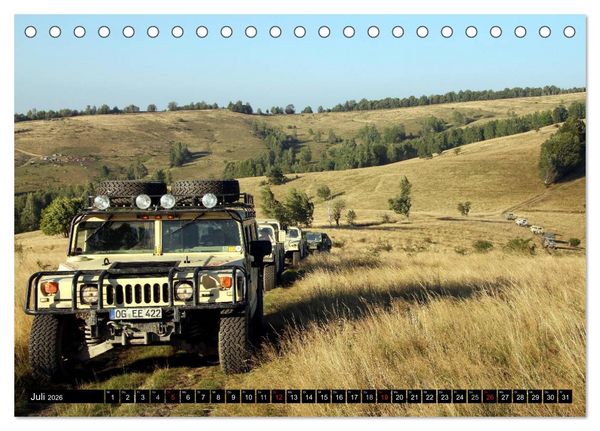 Produktbild: Hummer @ EnduRoMania (Tischkalender 2026 DIN A5 quer), CALVENDO Monatskalender