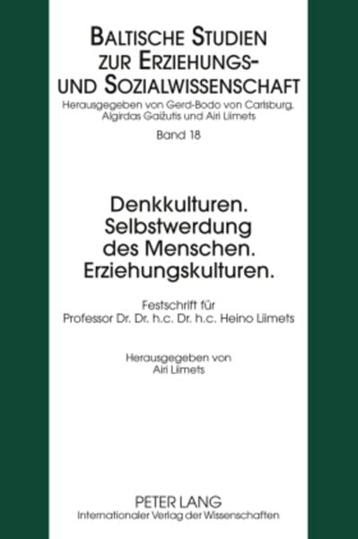 Produktbild: Denkkulturen. Selbstwerdung des Menschen. Erziehungskulturen.