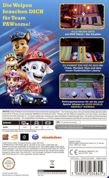 Produktbild: PAW Patrol - Der Kinofilm: Abenteuerstadt ruft
