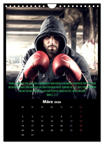 Produktbild: Der Bibelkalender - mit Gottes Wort durchs Jahr (Wandkalender 2026 DIN A4 hoch), CALVENDO Monatskalender