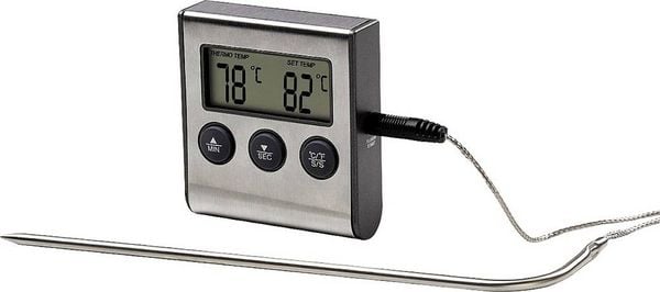 Xavax 111381 Grillthermometer Edelstahl