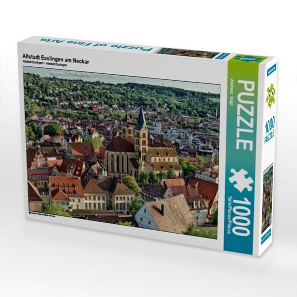 Produktbild: CALVENDO Puzzle Altstadt Esslingen am Neckar | 1000 Teile Lege-Gr&ouml;&szlig;e 64 &times; 48 cm Foto-Puzzle f&uuml;r gl&uuml;ckliche Stunden