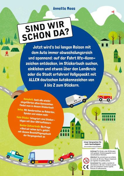 Produktbild: Autokennzeichen &ndash; Alle bundesweiten Kennzeichen zum Stickern