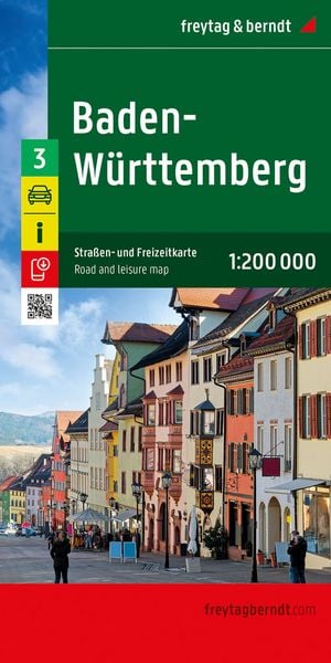 Freytag & berndt Straßenkarte Baden-Württemberg 1:200.000, Sonstige von , KOMPASS freytag und berndt, 978-3-7079-2269-1