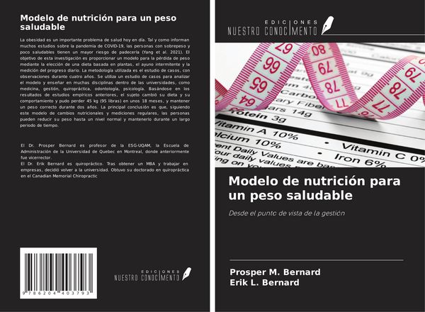 Produktbild: Modelo de nutrici&oacute;n para un peso saludable