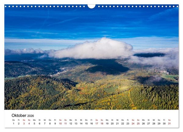 Produktbild: Das Alb- und Moosalbtal (Wandkalender 2026 DIN A3 quer), CALVENDO Monatskalender