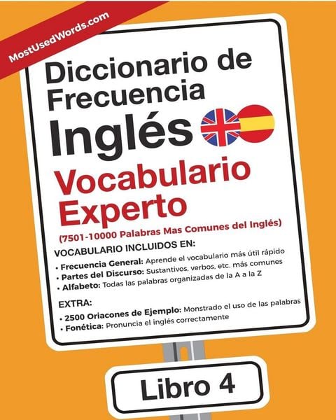 Produktbild: Diccionario de Frecuencia - Ingl&eacute;s - Vocabulario Experto