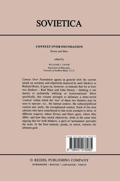 Produktbild: Context Over Foundation