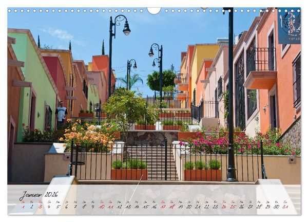 Produktbild: Mexiko - Bunte Vielfalt in Stadt und Land (Wandkalender 2026 DIN A3 quer), CALVENDO Monatskalender