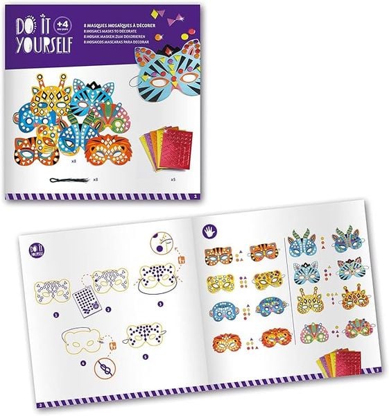 Produktbild: Do it yourself - Mosaics Masks Dschungeltiere