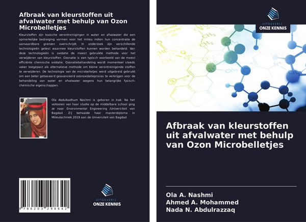 Produktbild: Afbraak van kleurstoffen uit afvalwater met behulp van Ozon Microbelletjes