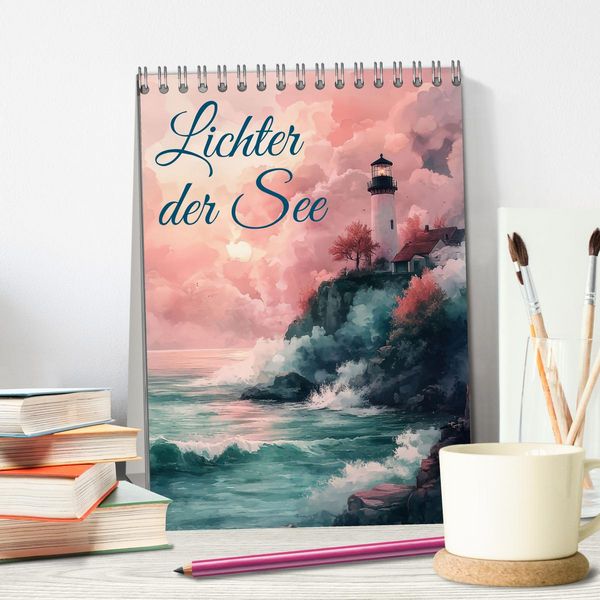 Produktbild: Lichter der See (Tischkalender 2026 DIN A5 hoch), CALVENDO Monatskalender