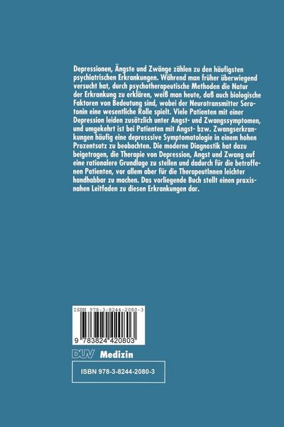 Produktbild: Depression, Angst und Zwang