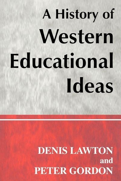 Produktbild: A History of Western Educational Ideas