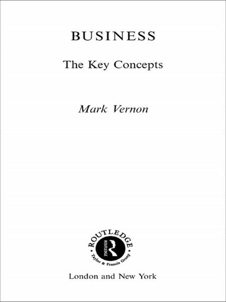 Produktbild: Business: The Key Concepts