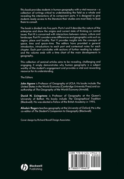 Produktbild: Human Geography