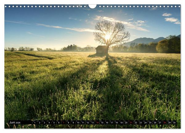 Produktbild: Bayerische Landschaften (Wandkalender 2026 DIN A3 quer), CALVENDO Monatskalender